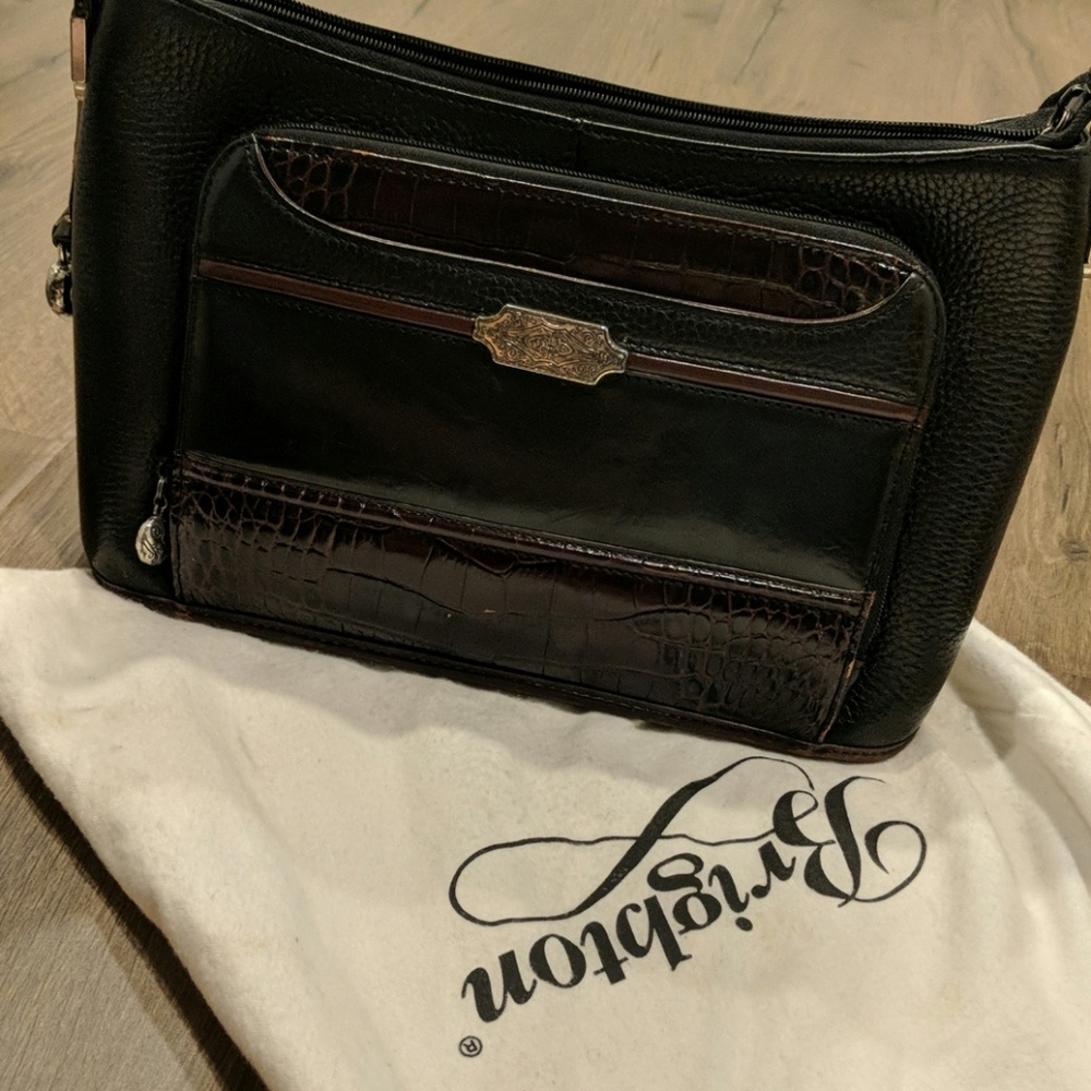 Brown Leather Brighton Hand Bag